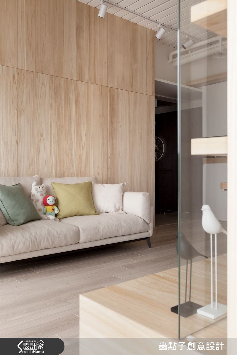 20坪新成屋(5年以下)＿簡約風客廳案例圖片＿蟲點子創意設計＿蟲點子_36之4
