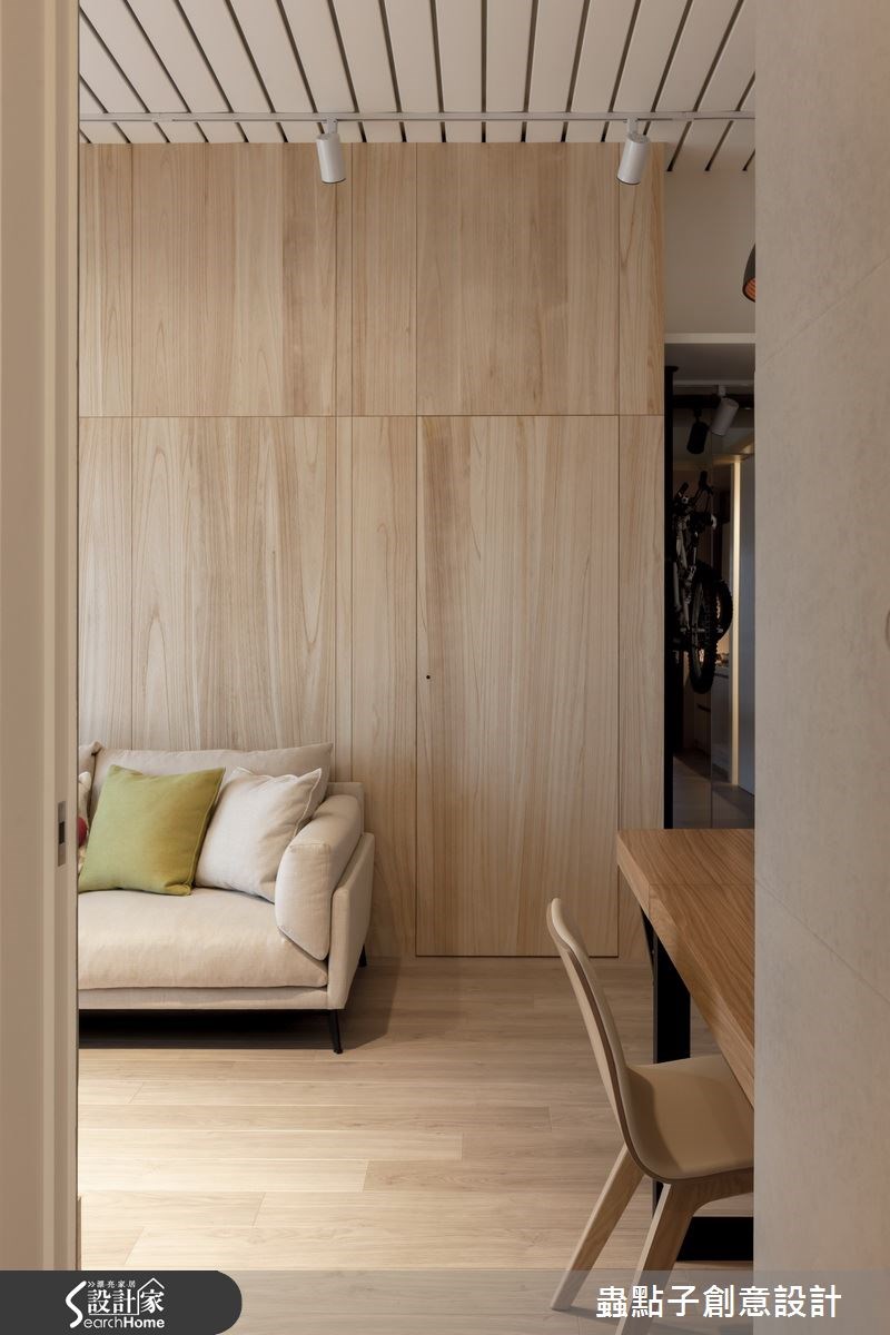 20坪新成屋(5年以下)＿簡約風客廳案例圖片＿蟲點子創意設計＿蟲點子_36之5