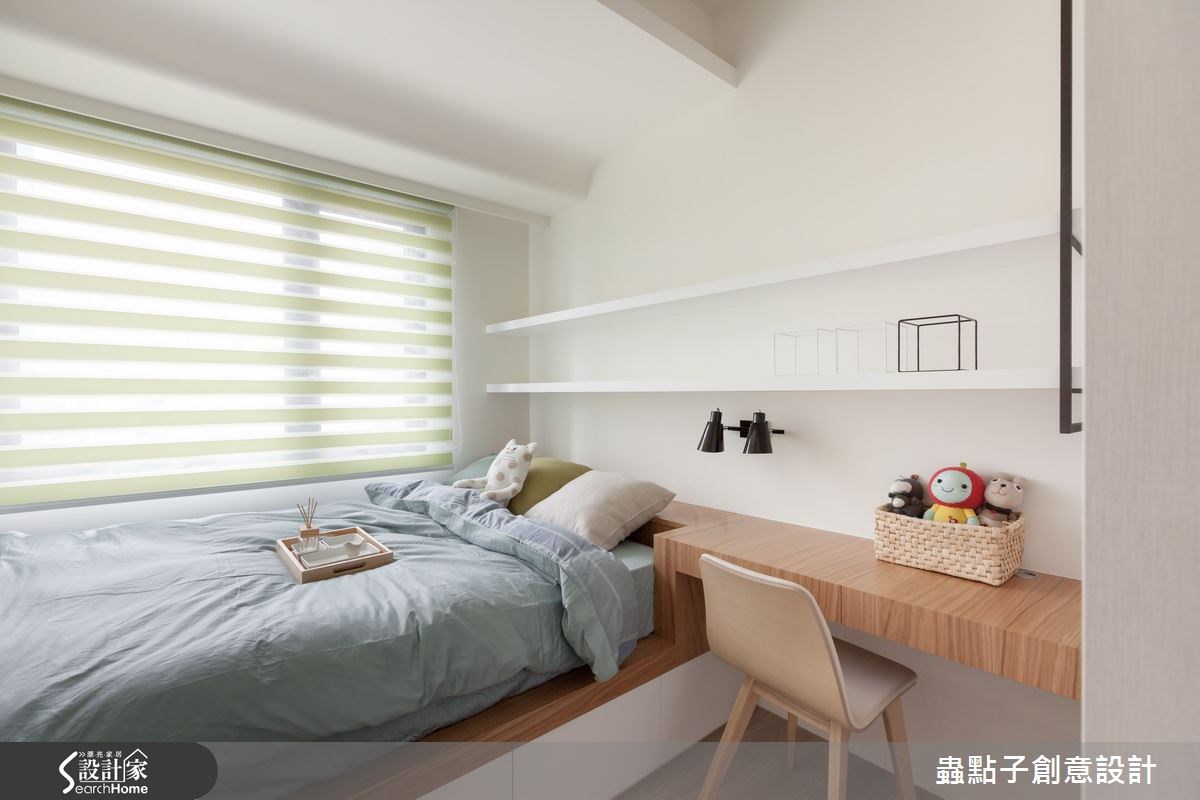 20坪新成屋(5年以下)＿簡約風臥室案例圖片＿蟲點子創意設計＿蟲點子_36之24