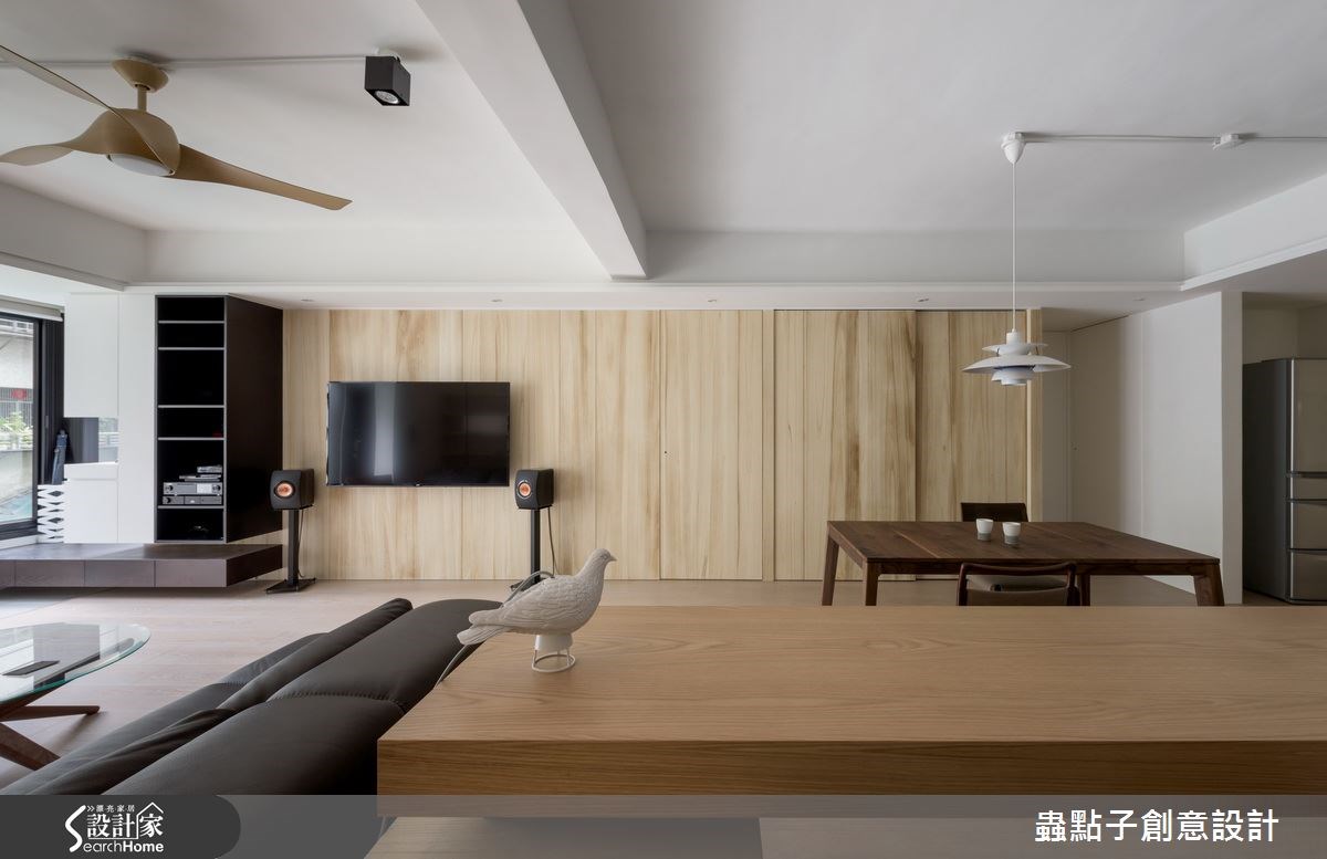 40坪老屋(16~30年)＿北歐風客廳案例圖片＿蟲點子創意設計＿蟲點子_37之13