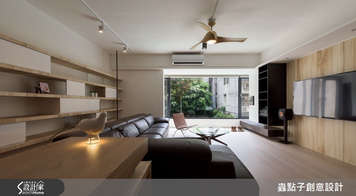 40坪老屋(16~30年)＿北歐風客廳案例圖片＿蟲點子創意設計＿蟲點子_37之14
