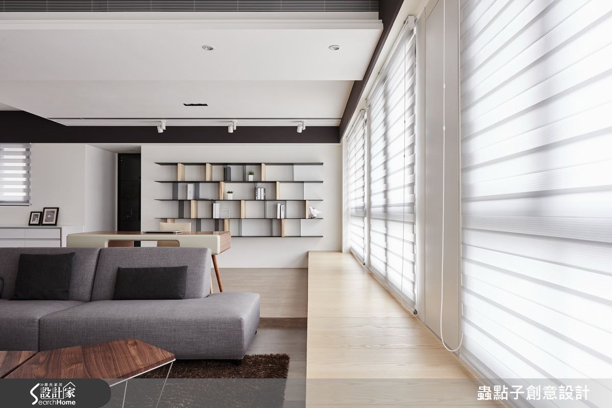 40坪新成屋(5年以下)＿簡約風客廳案例圖片＿蟲點子創意設計＿蟲點子_38之12