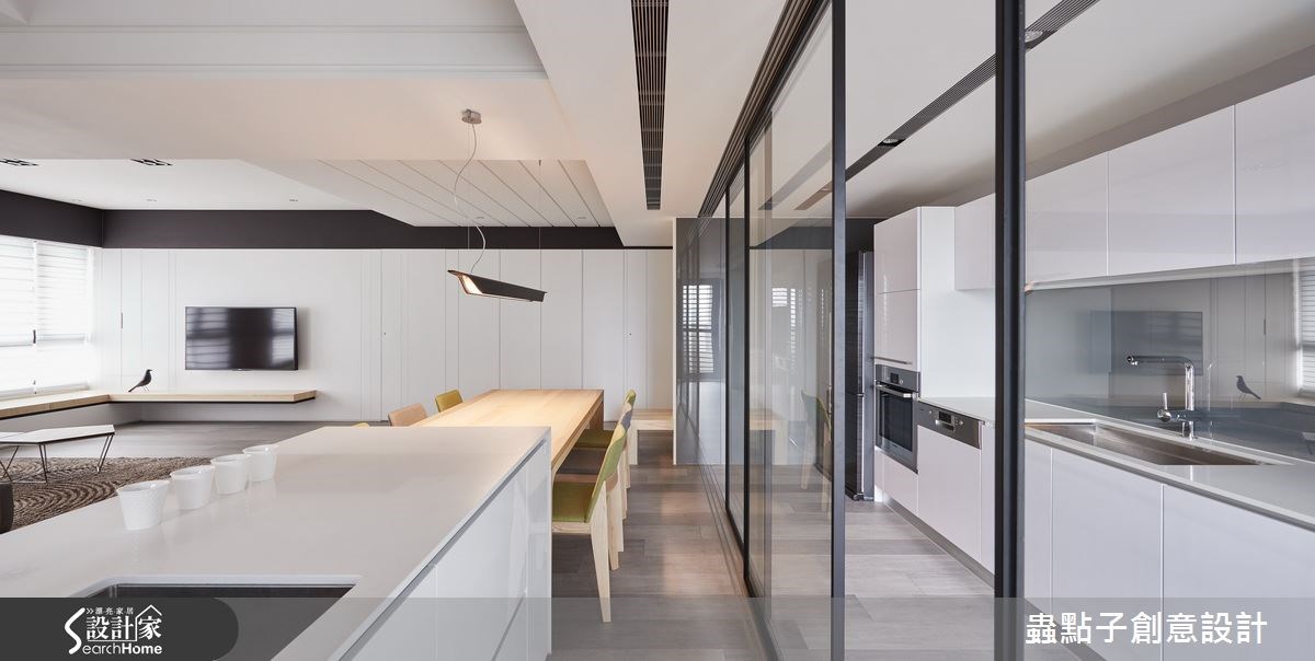 40坪新成屋(5年以下)＿簡約風廚房案例圖片＿蟲點子創意設計＿蟲點子_38之25