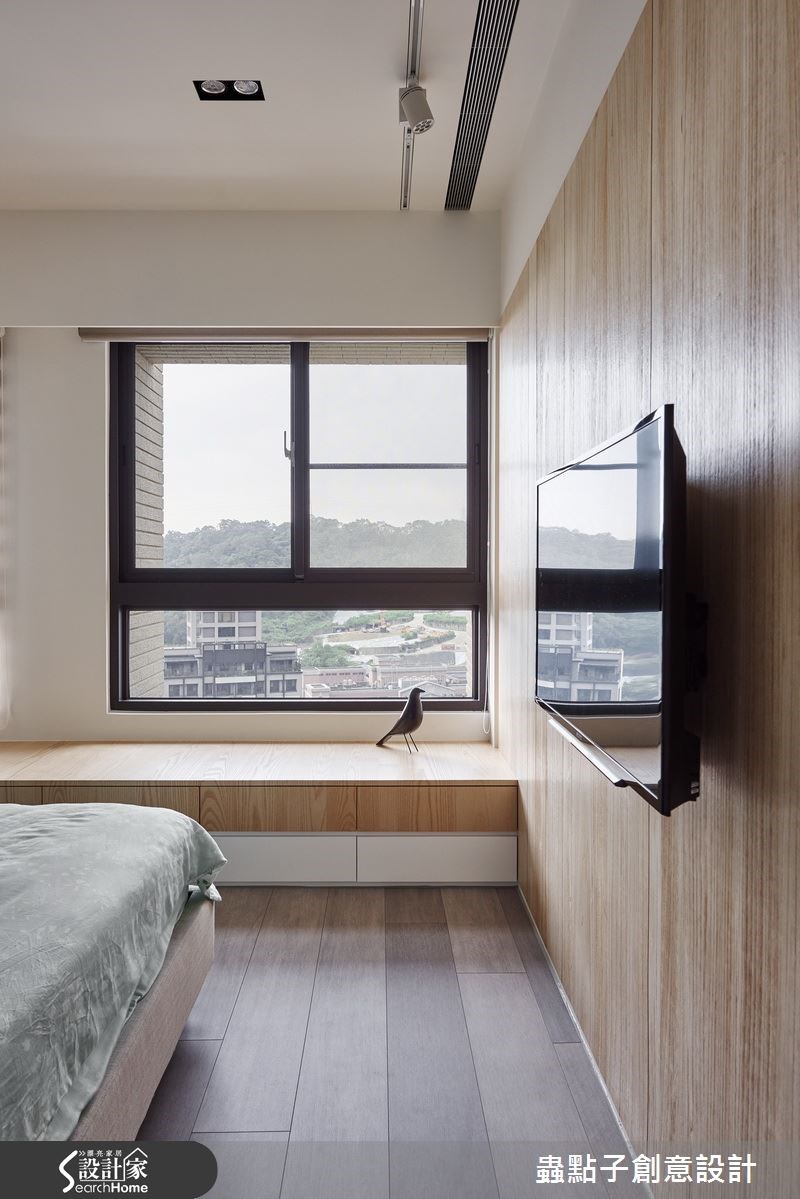 40坪新成屋(5年以下)＿簡約風臥室案例圖片＿蟲點子創意設計＿蟲點子_38之33