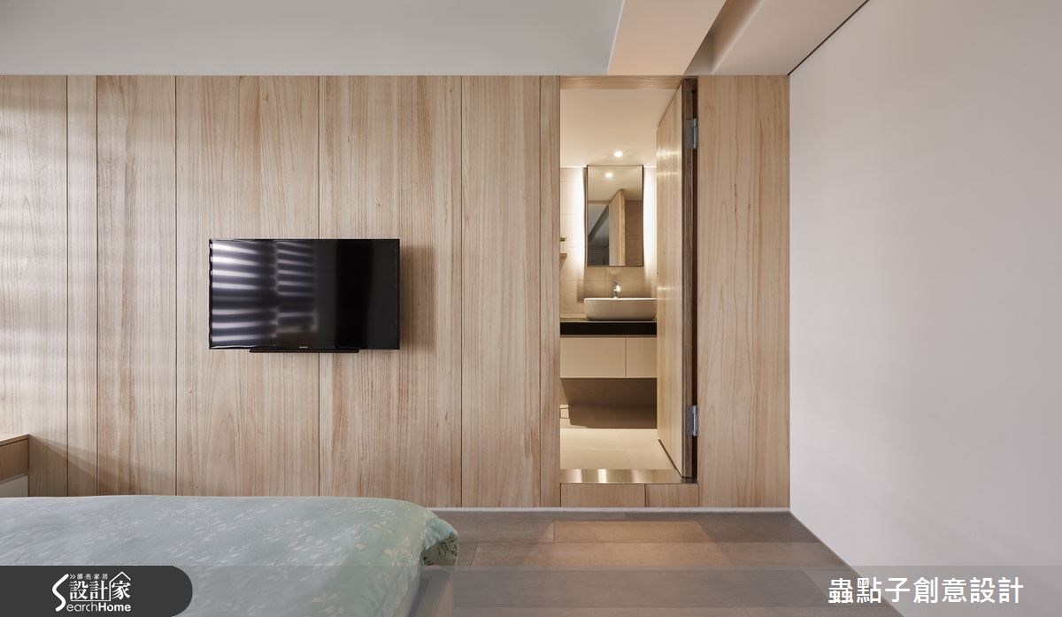 40坪新成屋(5年以下)＿簡約風臥室案例圖片＿蟲點子創意設計＿蟲點子_38之35