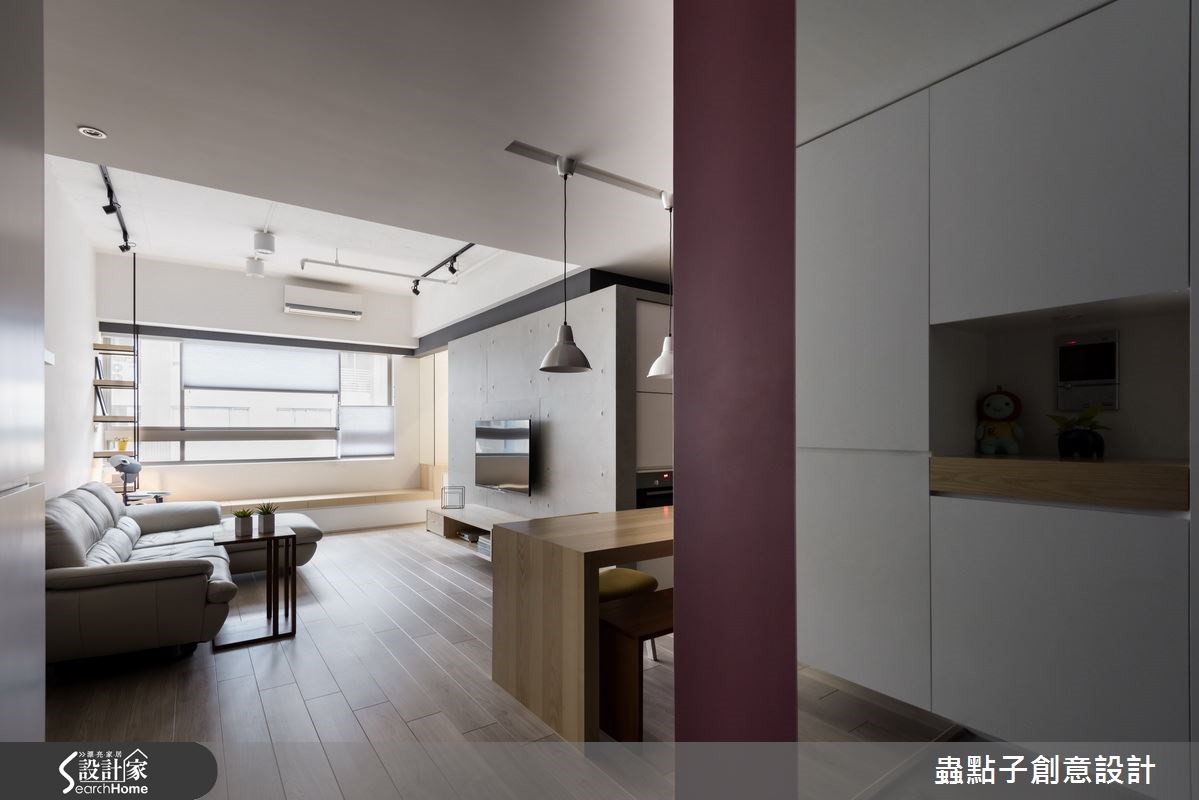 18坪中古屋(5~15年)＿簡約風玄關案例圖片＿蟲點子創意設計＿蟲點子_40之2