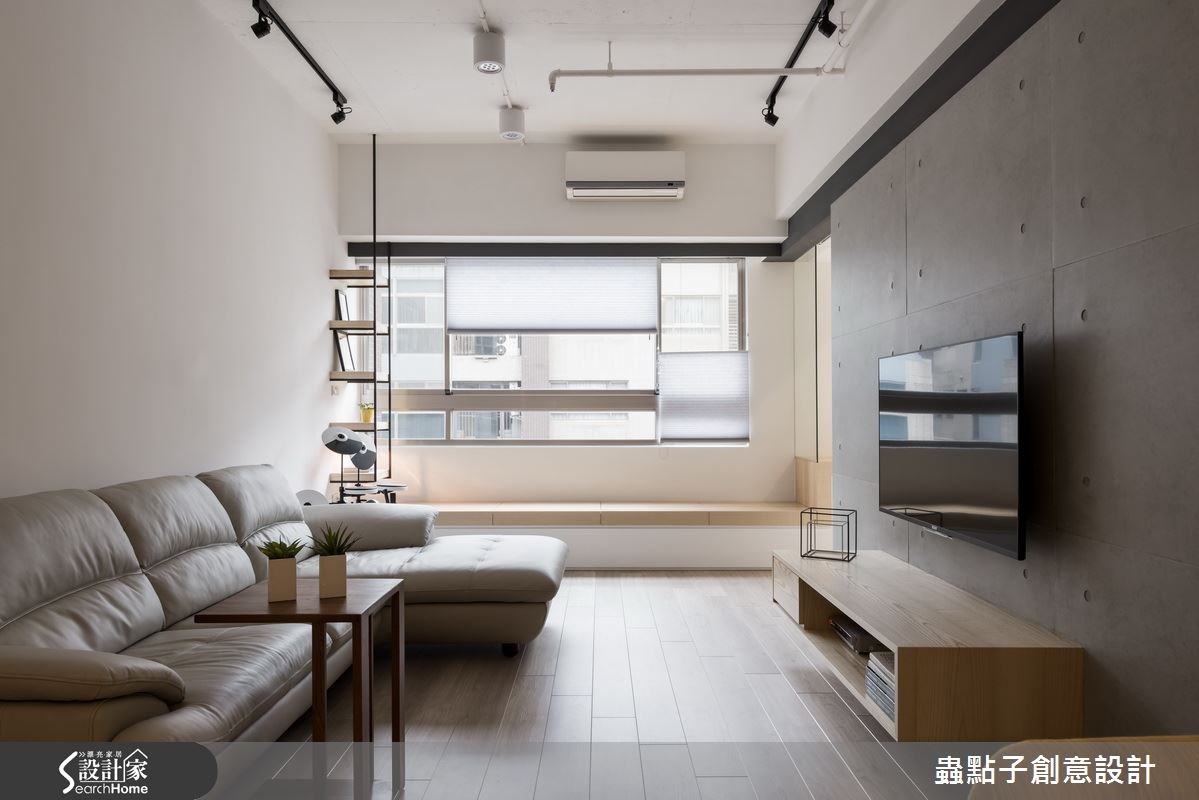 18坪中古屋(5~15年)＿簡約風客廳案例圖片＿蟲點子創意設計＿蟲點子_40之6