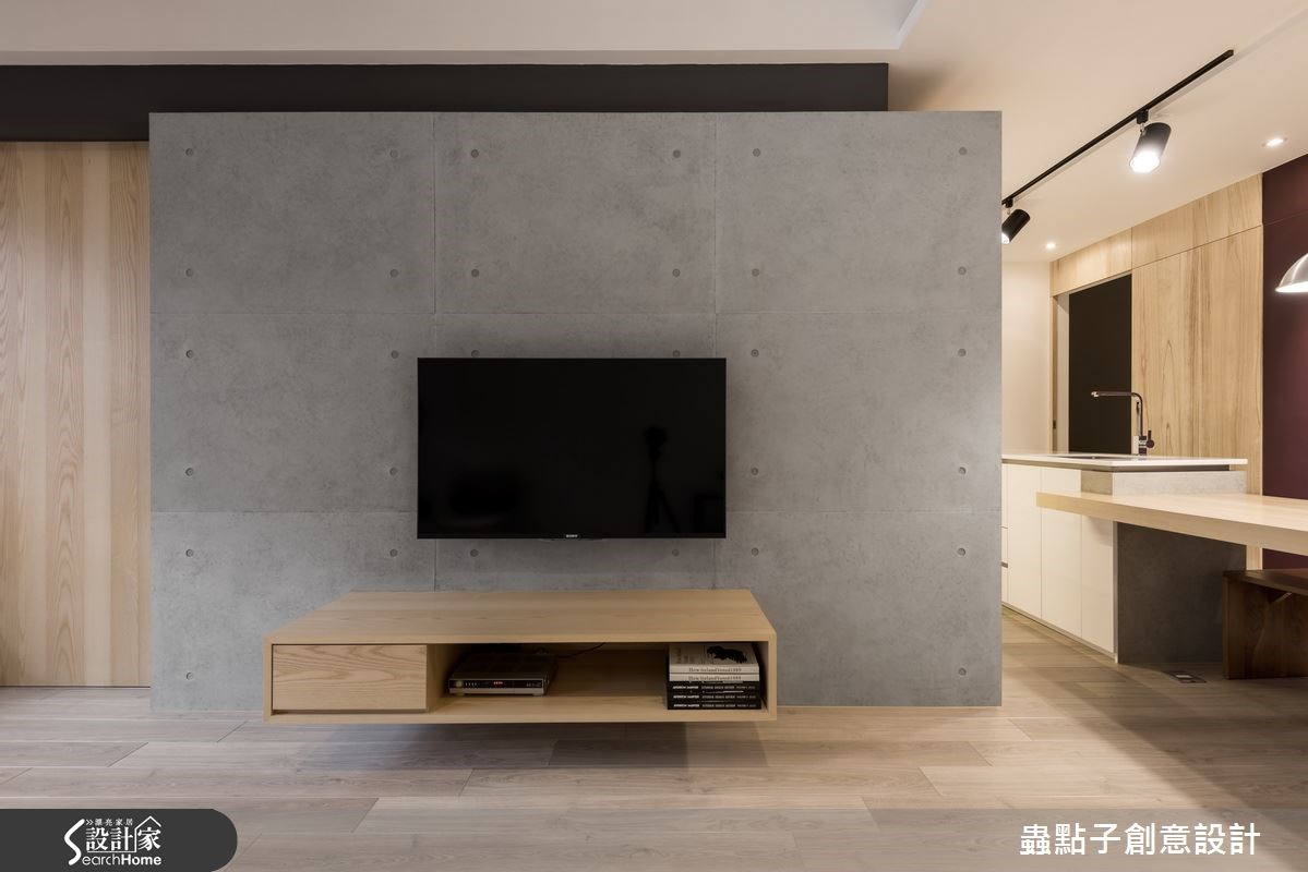 18坪中古屋(5~15年)＿簡約風客廳案例圖片＿蟲點子創意設計＿蟲點子_40之7