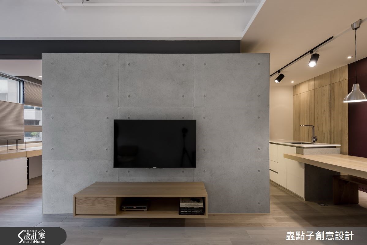 18坪中古屋(5~15年)＿簡約風客廳案例圖片＿蟲點子創意設計＿蟲點子_40之8