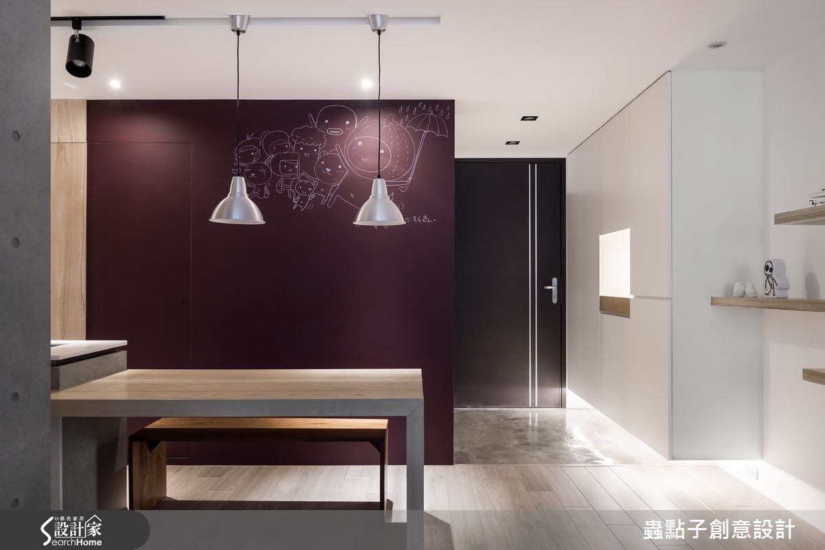 18坪中古屋(5~15年)＿簡約風餐廳案例圖片＿蟲點子創意設計＿蟲點子_40之10