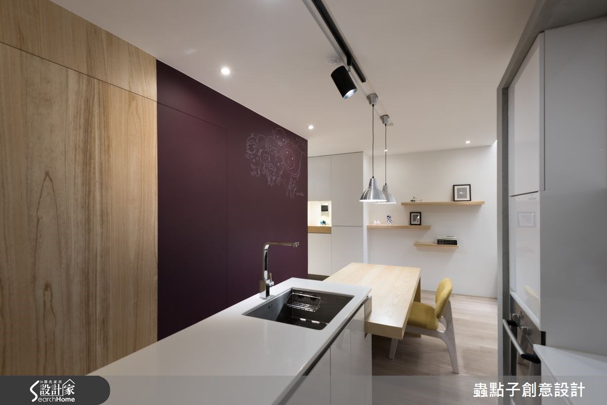 18坪中古屋(5~15年)＿簡約風餐廳案例圖片＿蟲點子創意設計＿蟲點子_40之16