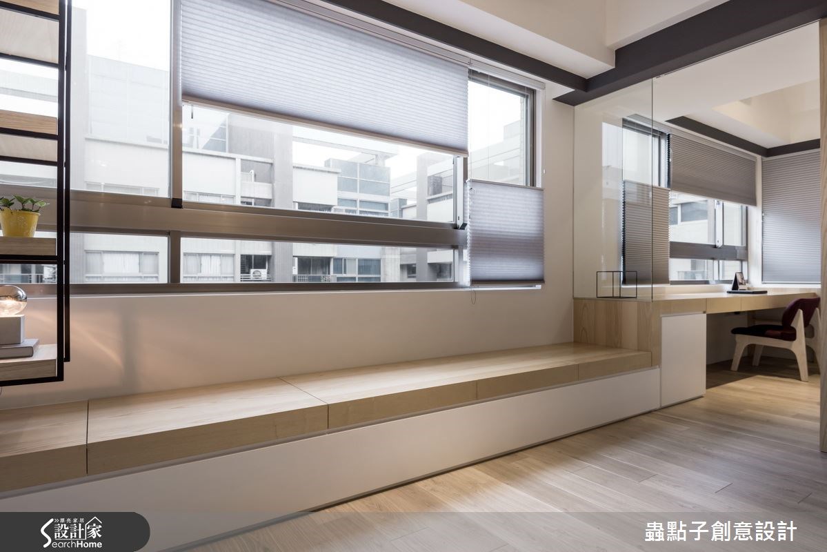 18坪中古屋(5~15年)＿簡約風客廳案例圖片＿蟲點子創意設計＿蟲點子_40之23