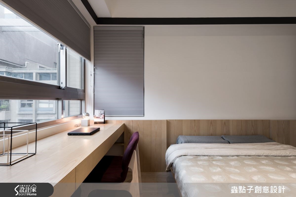18坪中古屋(5~15年)＿簡約風臥室案例圖片＿蟲點子創意設計＿蟲點子_40之27