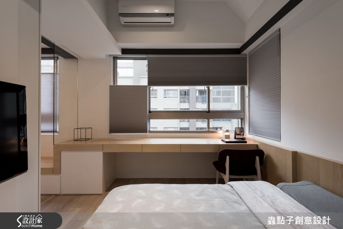 18坪中古屋(5~15年)＿簡約風臥室案例圖片＿蟲點子創意設計＿蟲點子_40之28