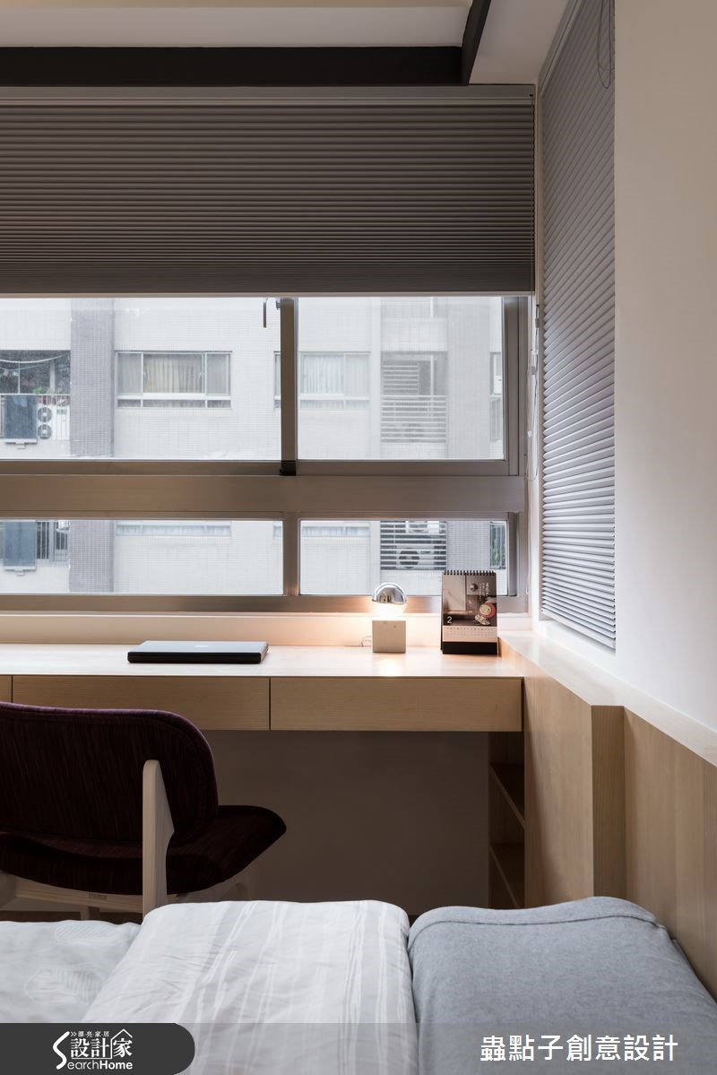 18坪中古屋(5~15年)＿簡約風臥室案例圖片＿蟲點子創意設計＿蟲點子_40之29