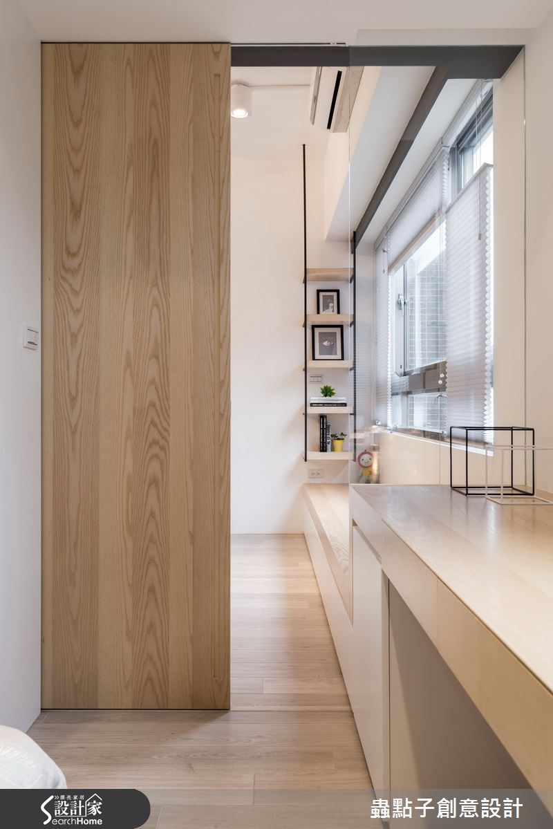 18坪中古屋(5~15年)＿簡約風臥室案例圖片＿蟲點子創意設計＿蟲點子_40之31