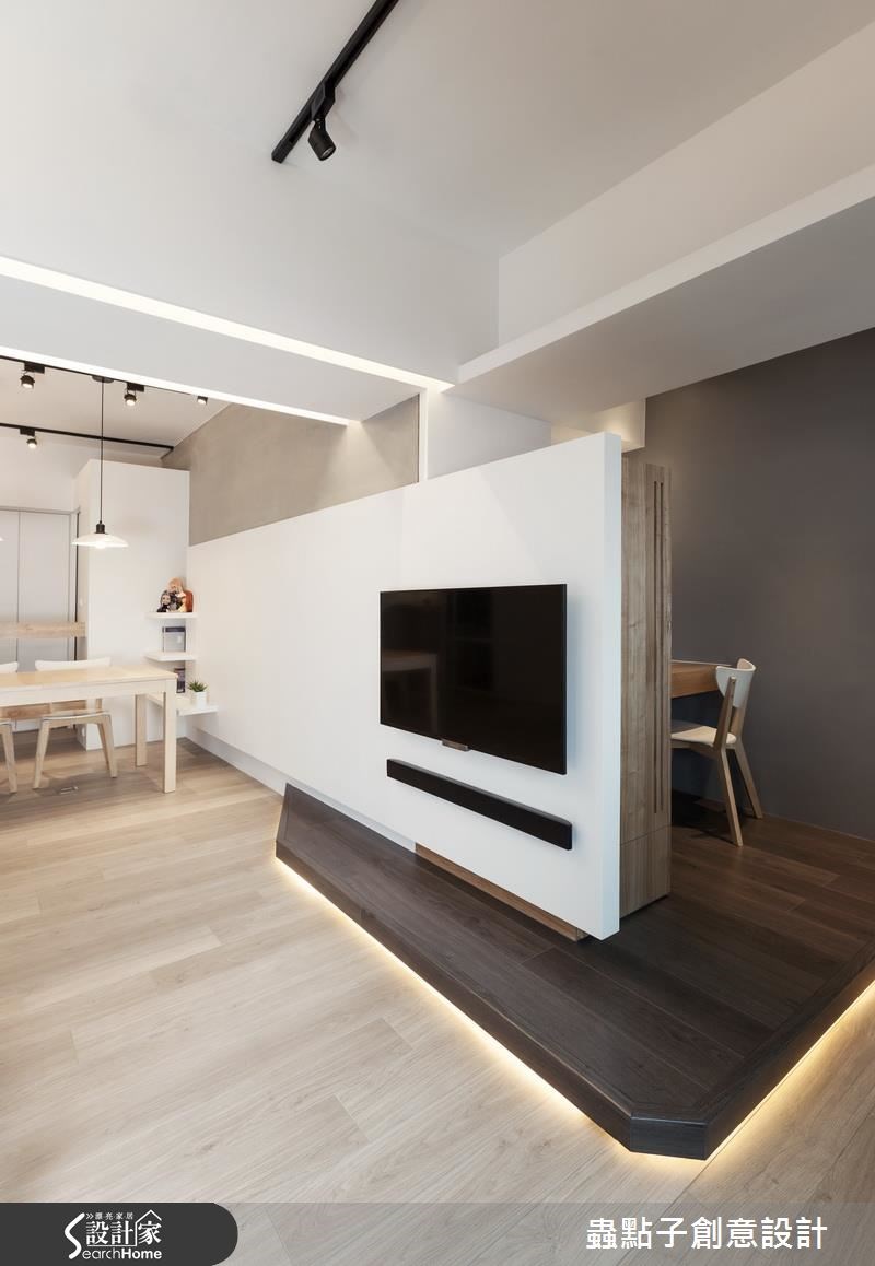 20坪老屋(16~30年)＿工業風客廳案例圖片＿蟲點子創意設計＿蟲點子_41之8