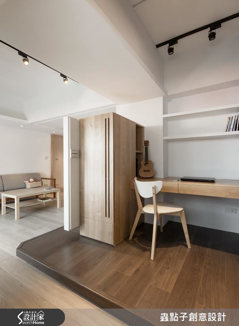 20坪老屋(16~30年)＿工業風書房案例圖片＿蟲點子創意設計＿蟲點子_41之10