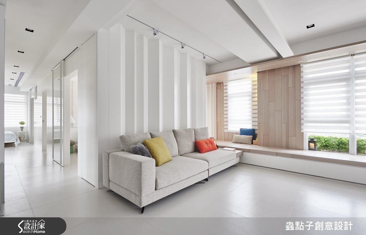 38坪預售屋＿北歐風客廳案例圖片＿蟲點子創意設計＿蟲點子_42之20