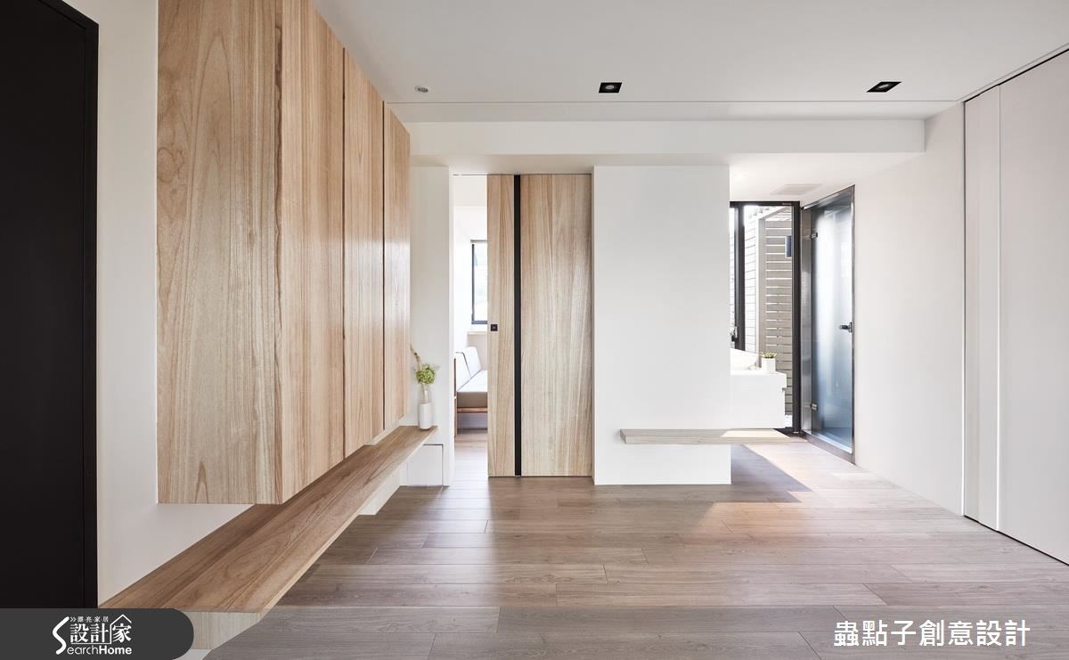 70坪老屋(16~30年)＿北歐風走廊案例圖片＿蟲點子創意設計＿蟲點子_46之48