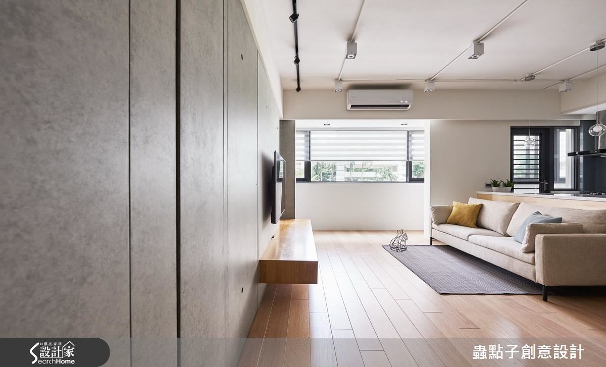 30坪老屋(16~30年)＿簡約風客廳案例圖片＿蟲點子創意設計＿蟲點子_47之3
