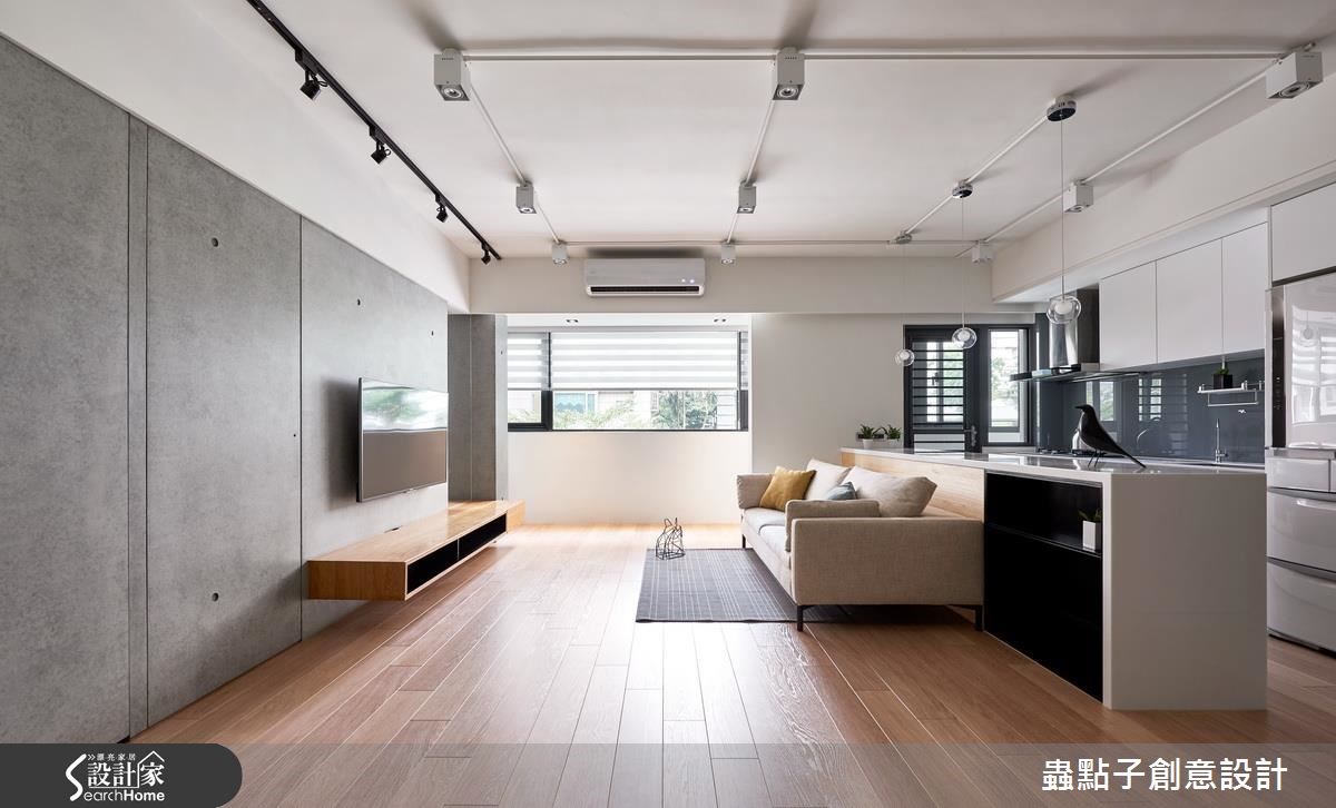 30坪老屋(16~30年)＿簡約風客廳案例圖片＿蟲點子創意設計＿蟲點子_47之5