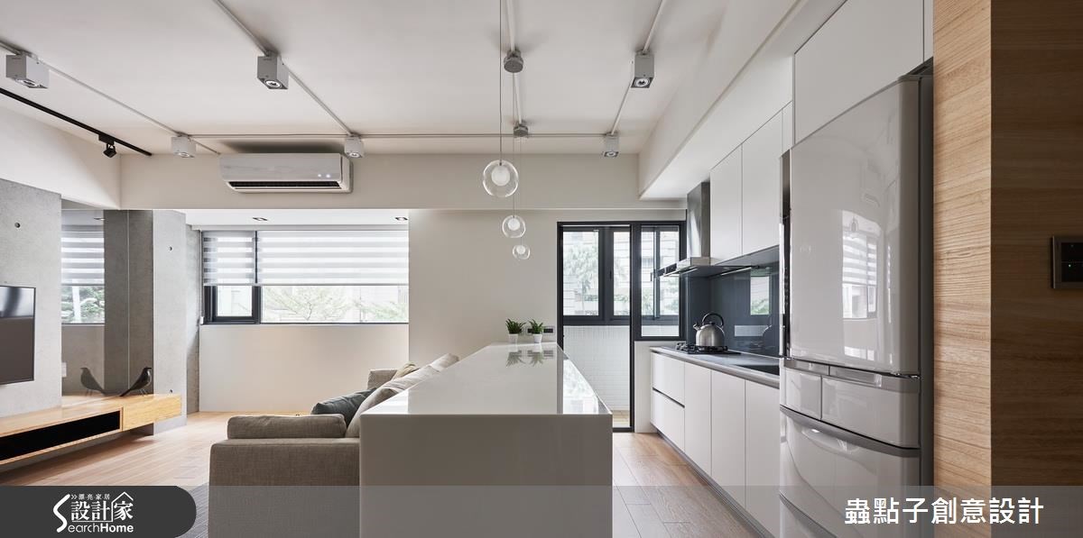 30坪老屋(16~30年)＿簡約風吧檯案例圖片＿蟲點子創意設計＿蟲點子_47之18