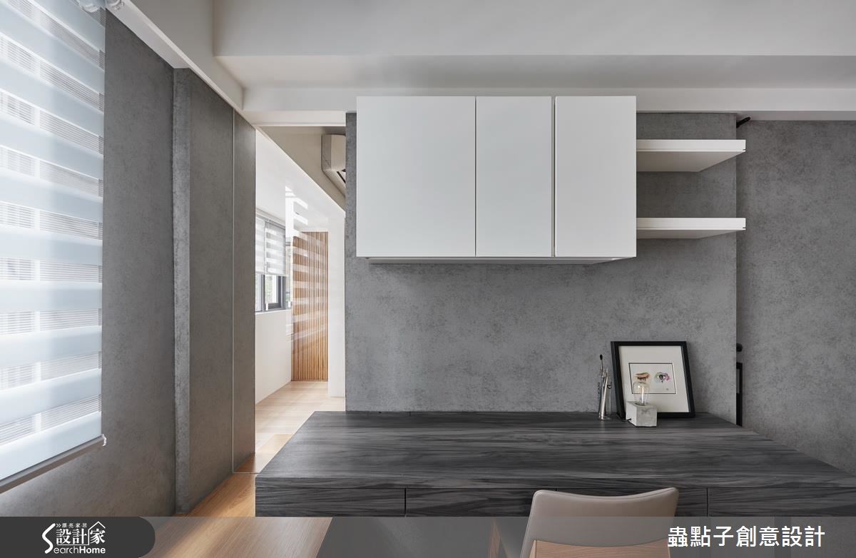 30坪老屋(16~30年)＿簡約風書房工作區案例圖片＿蟲點子創意設計＿蟲點子_47之25