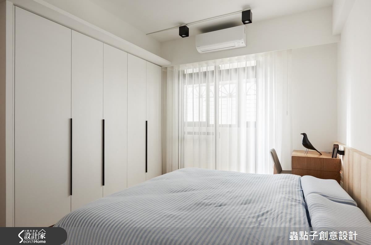 30坪老屋(16~30年)＿簡約風臥室案例圖片＿蟲點子創意設計＿蟲點子_47之33