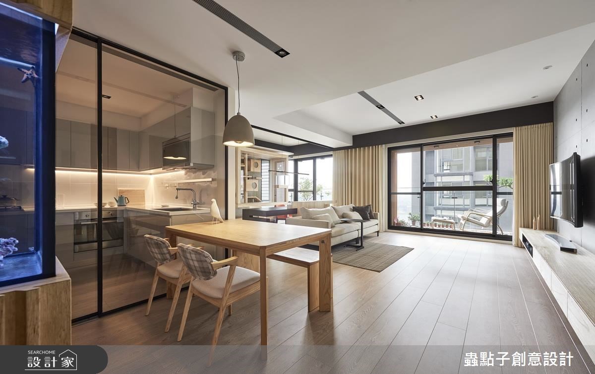45坪新成屋(5年以下)＿簡約風餐廳案例圖片＿蟲點子創意設計＿蟲點子_49之5