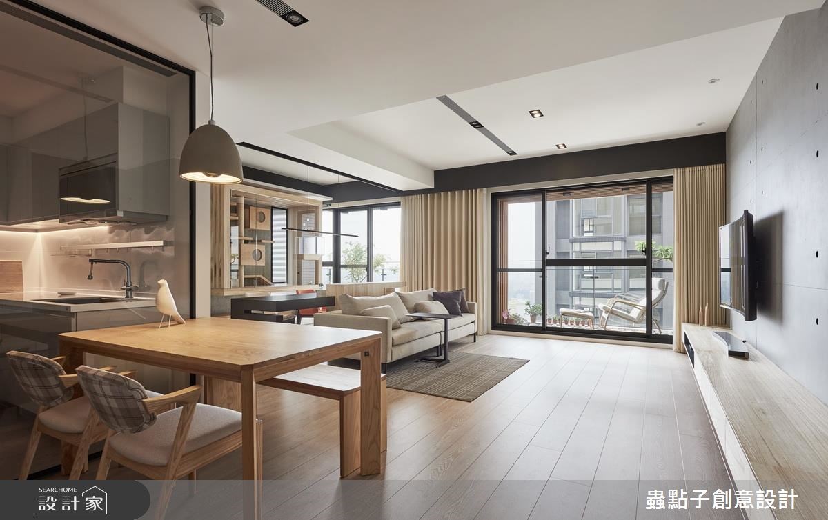 45坪新成屋(5年以下)＿簡約風餐廳案例圖片＿蟲點子創意設計＿蟲點子_49之6