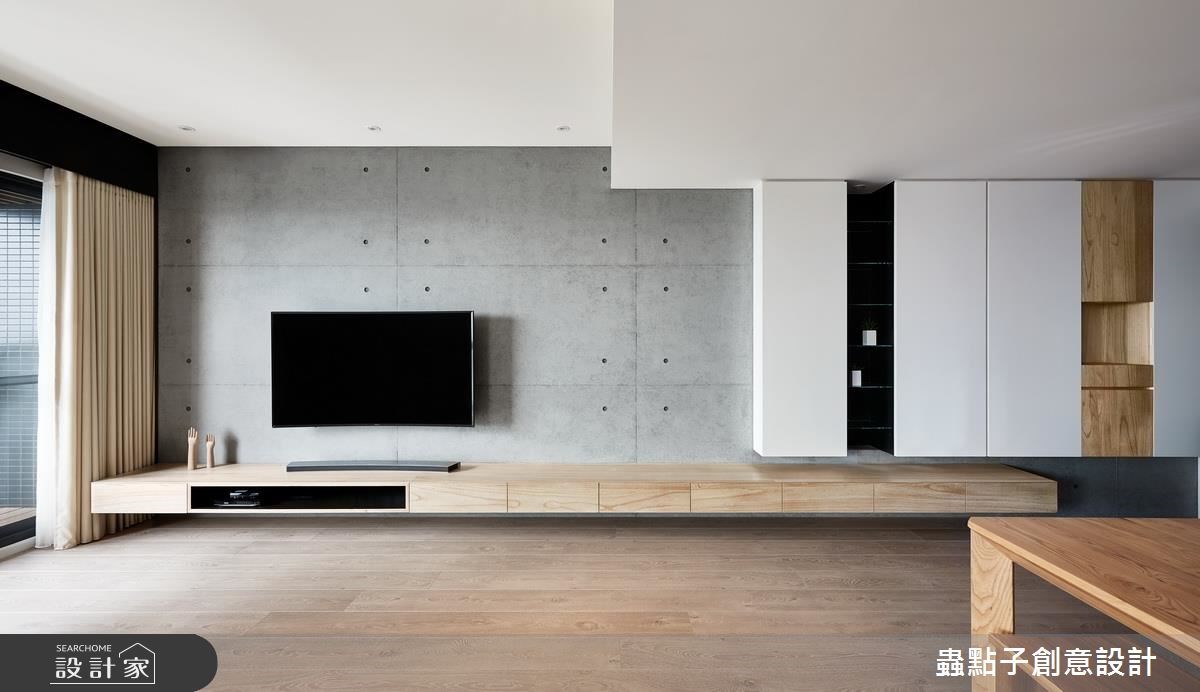 45坪新成屋(5年以下)＿簡約風客廳案例圖片＿蟲點子創意設計＿蟲點子_49之9