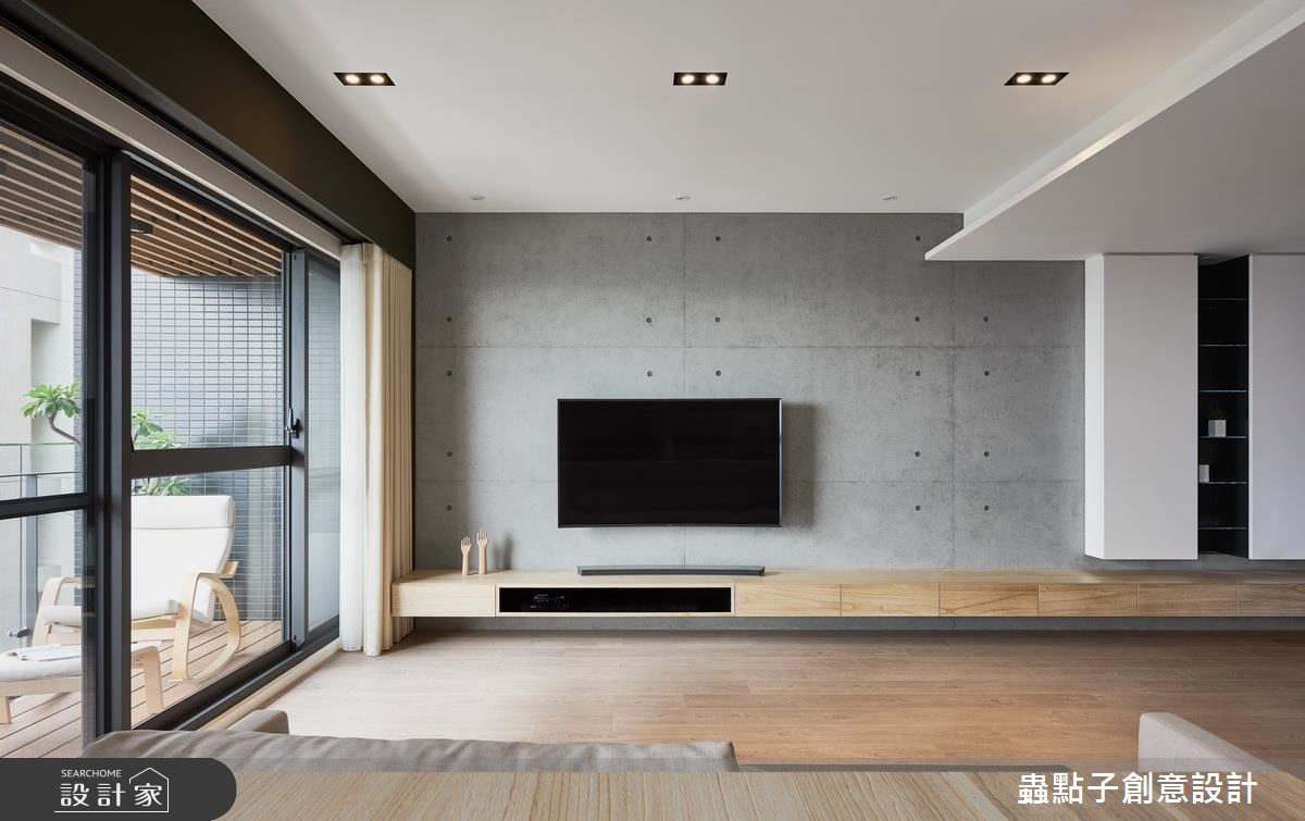 45坪新成屋(5年以下)＿簡約風客廳案例圖片＿蟲點子創意設計＿蟲點子_49之10