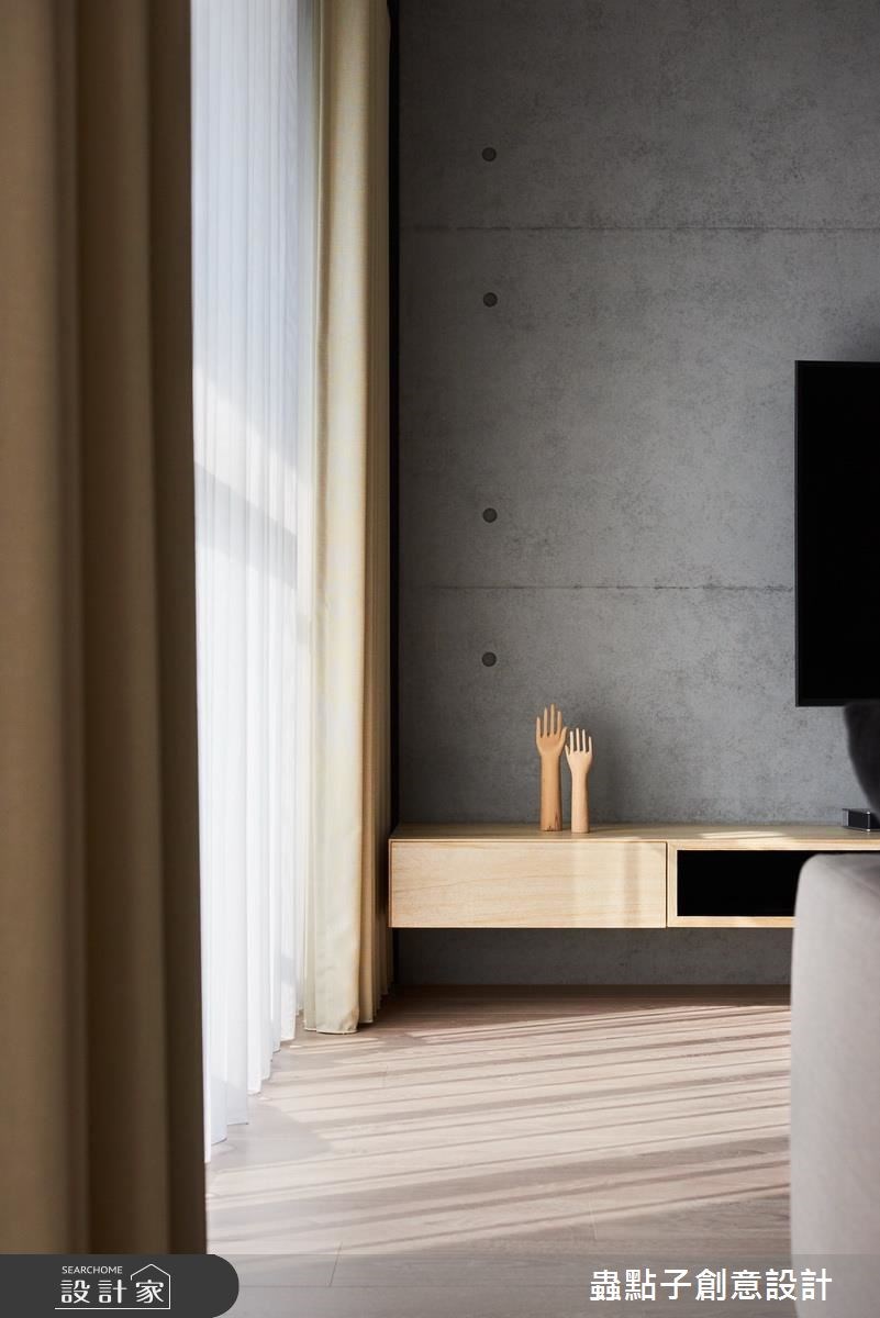 45坪新成屋(5年以下)＿簡約風客廳案例圖片＿蟲點子創意設計＿蟲點子_49之13