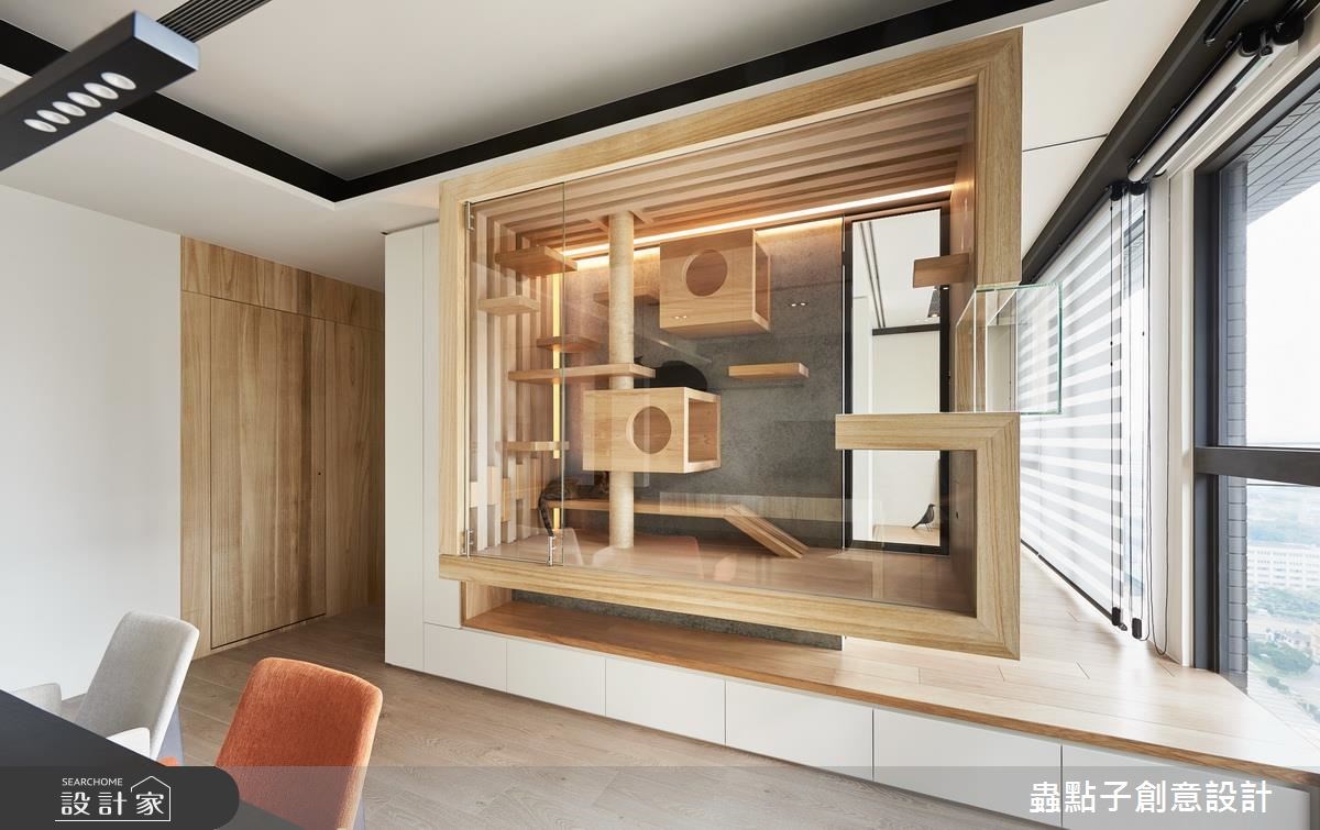 45坪新成屋(5年以下)＿簡約風寵物案例圖片＿蟲點子創意設計＿蟲點子_49之19
