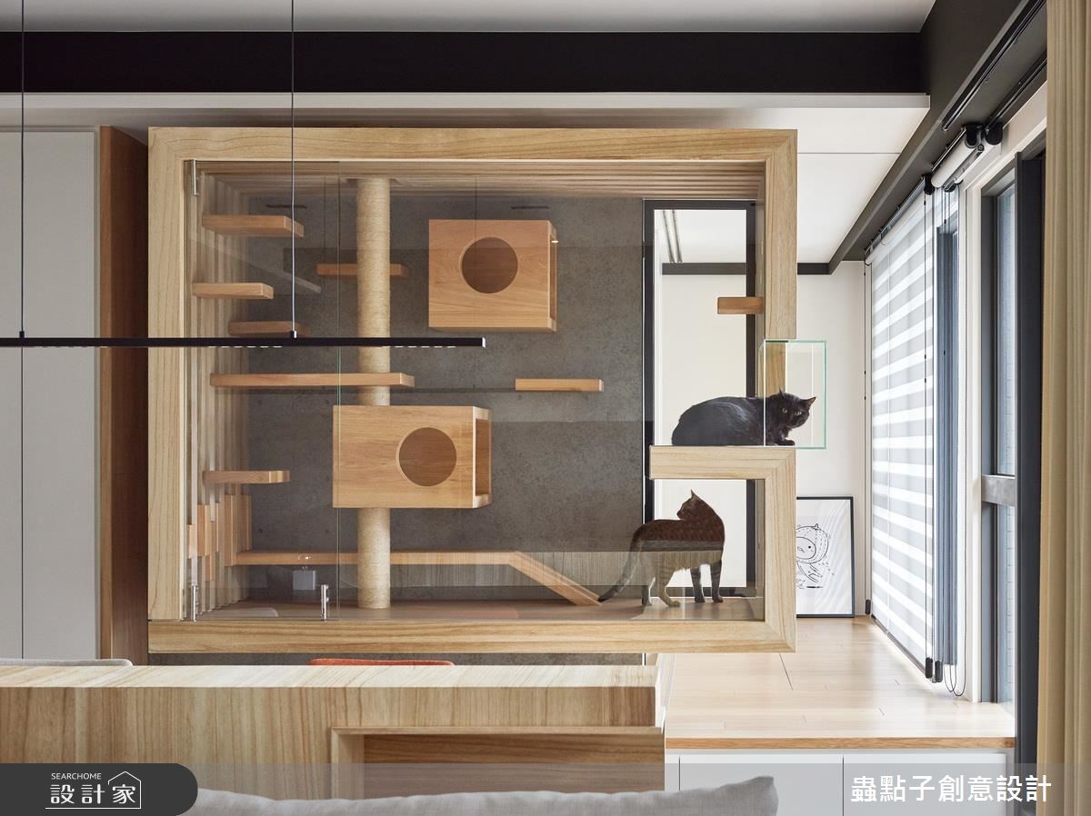 45坪新成屋(5年以下)＿簡約風寵物案例圖片＿蟲點子創意設計＿蟲點子_49之20