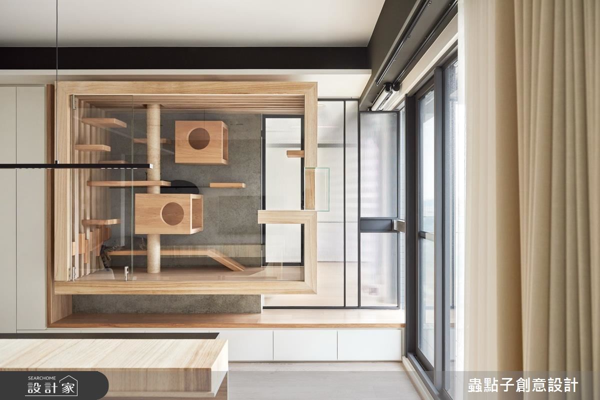 45坪新成屋(5年以下)＿簡約風寵物案例圖片＿蟲點子創意設計＿蟲點子_49之21