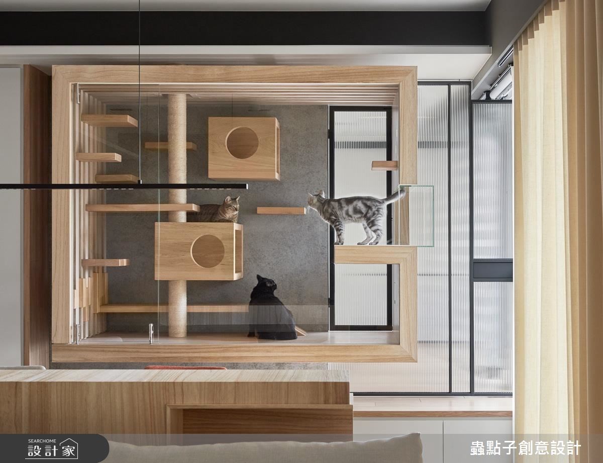 45坪新成屋(5年以下)＿簡約風寵物案例圖片＿蟲點子創意設計＿蟲點子_49之23