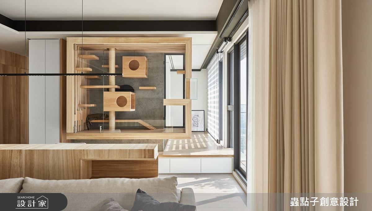 45坪新成屋(5年以下)＿簡約風寵物案例圖片＿蟲點子創意設計＿蟲點子_49之24