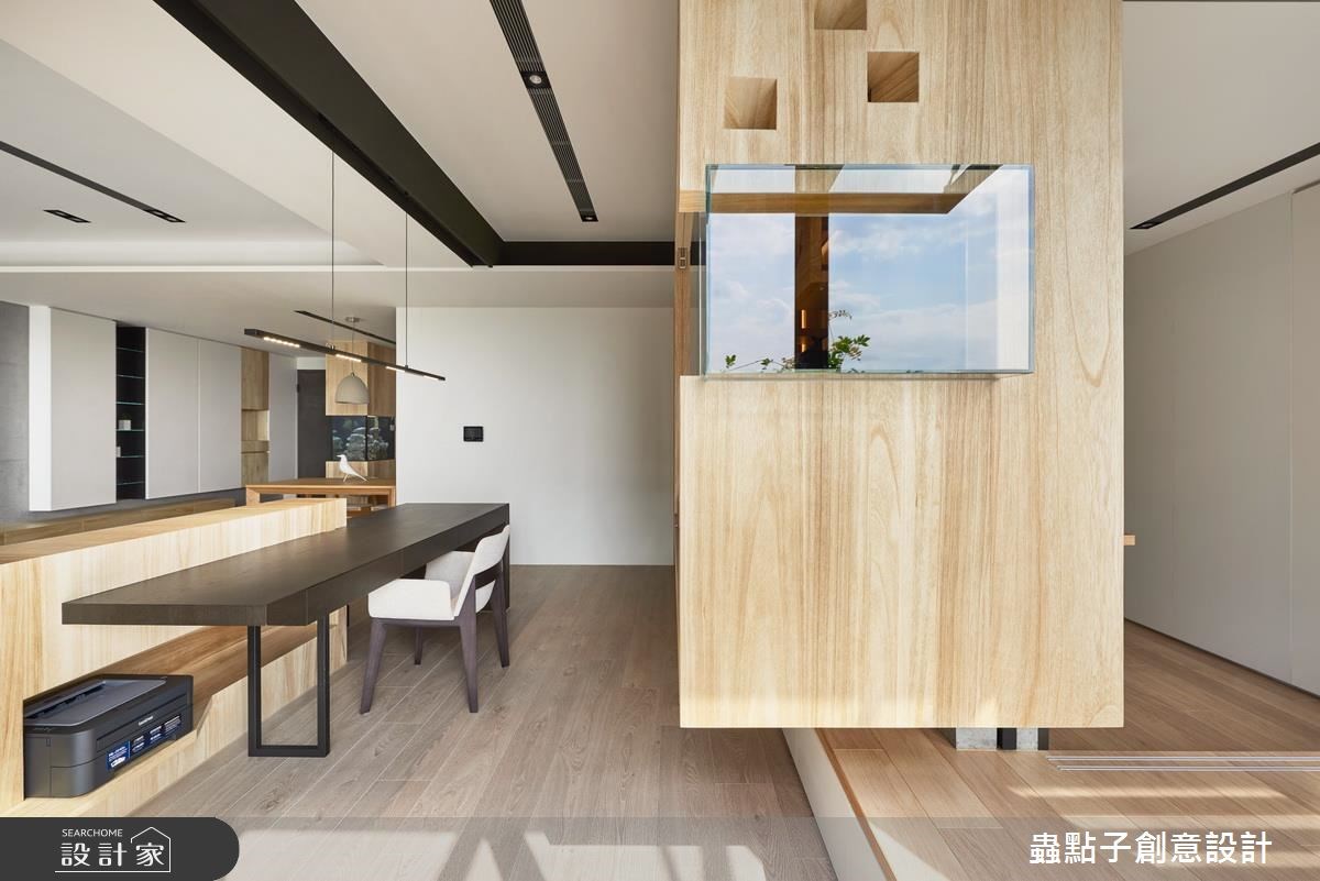 45坪新成屋(5年以下)＿簡約風工作區寵物案例圖片＿蟲點子創意設計＿蟲點子_49之27