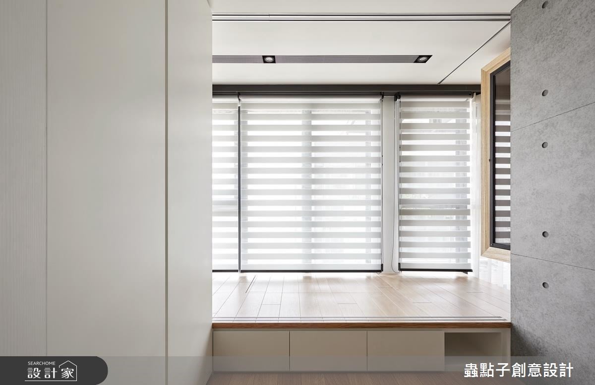 45坪新成屋(5年以下)＿簡約風和室案例圖片＿蟲點子創意設計＿蟲點子_49之36