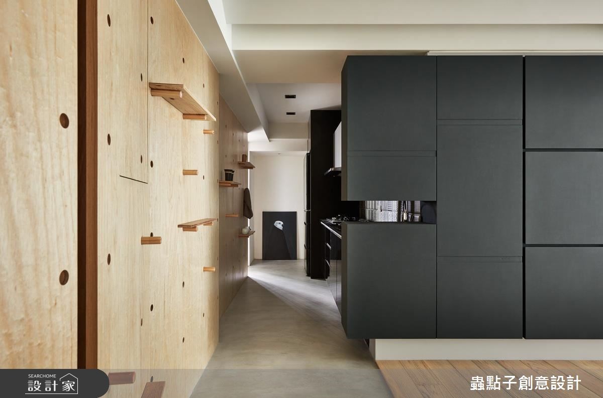 35坪老屋(16~30年)＿北歐風玄關案例圖片＿蟲點子創意設計＿蟲點子_50之35