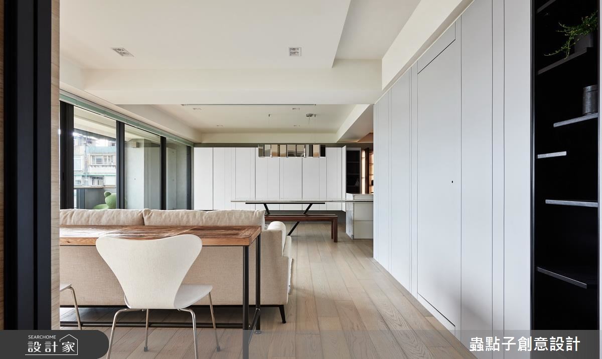 35坪老屋(16~30年)＿北歐風客廳案例圖片＿蟲點子創意設計＿蟲點子_50之41