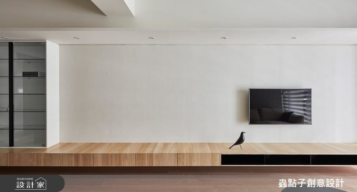 25坪新成屋(5年以下)＿療癒風客廳案例圖片＿蟲點子創意設計＿蟲點子_51之9