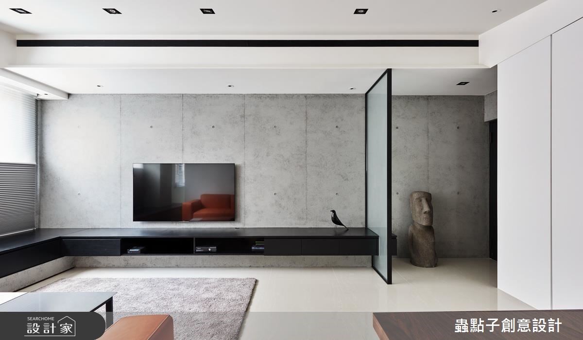 22坪老屋(16~30年)＿簡約風客廳案例圖片＿蟲點子創意設計＿蟲點子_52之1