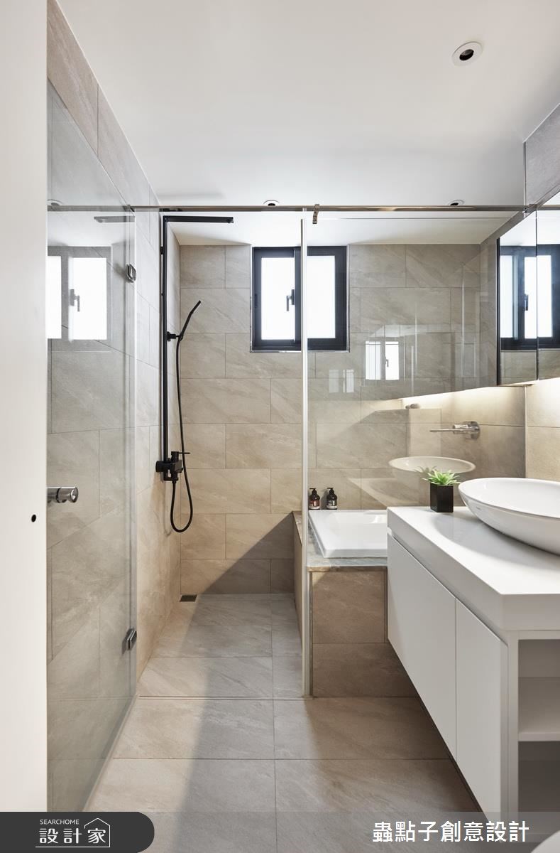 22坪老屋(16~30年)＿簡約風浴室案例圖片＿蟲點子創意設計＿蟲點子_52之23