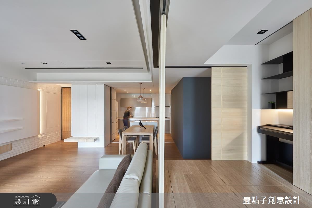 30坪新成屋(5年以下)＿療癒風客廳案例圖片＿蟲點子創意設計＿蟲點子_53之15