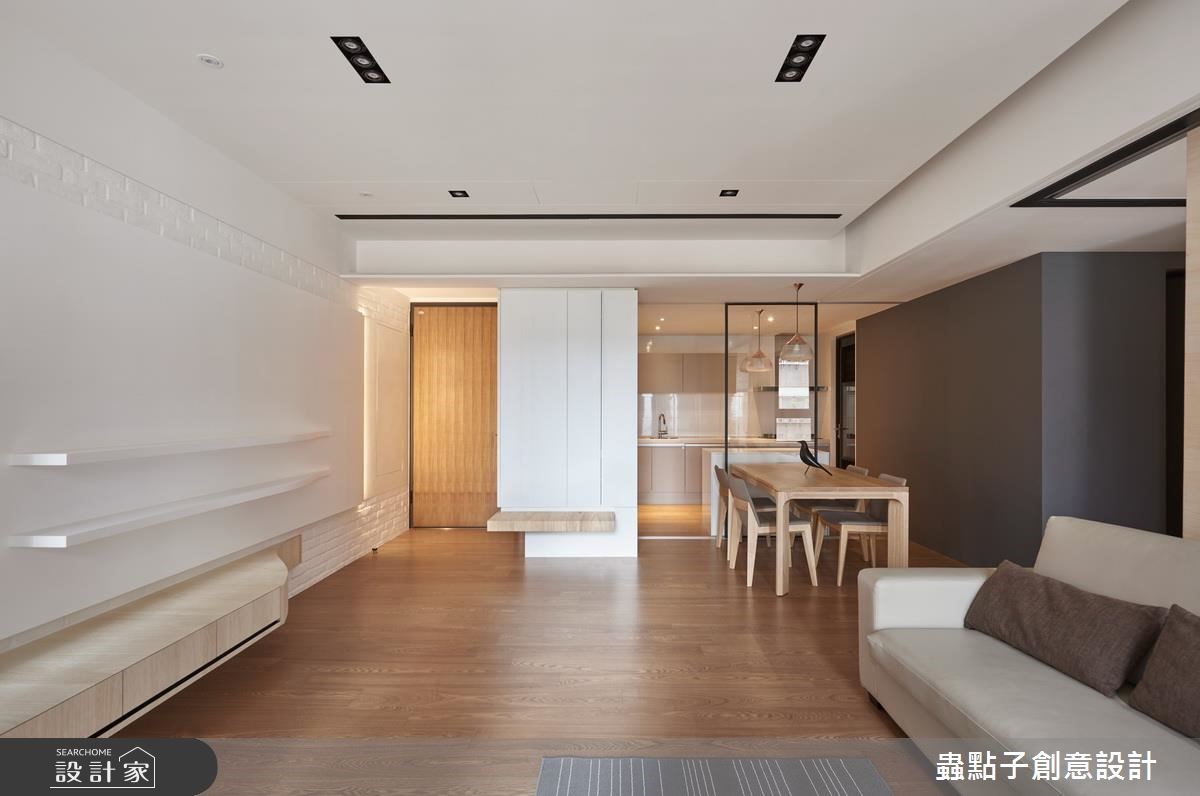 30坪新成屋(5年以下)＿療癒風客廳餐廳案例圖片＿蟲點子創意設計＿蟲點子_53之16