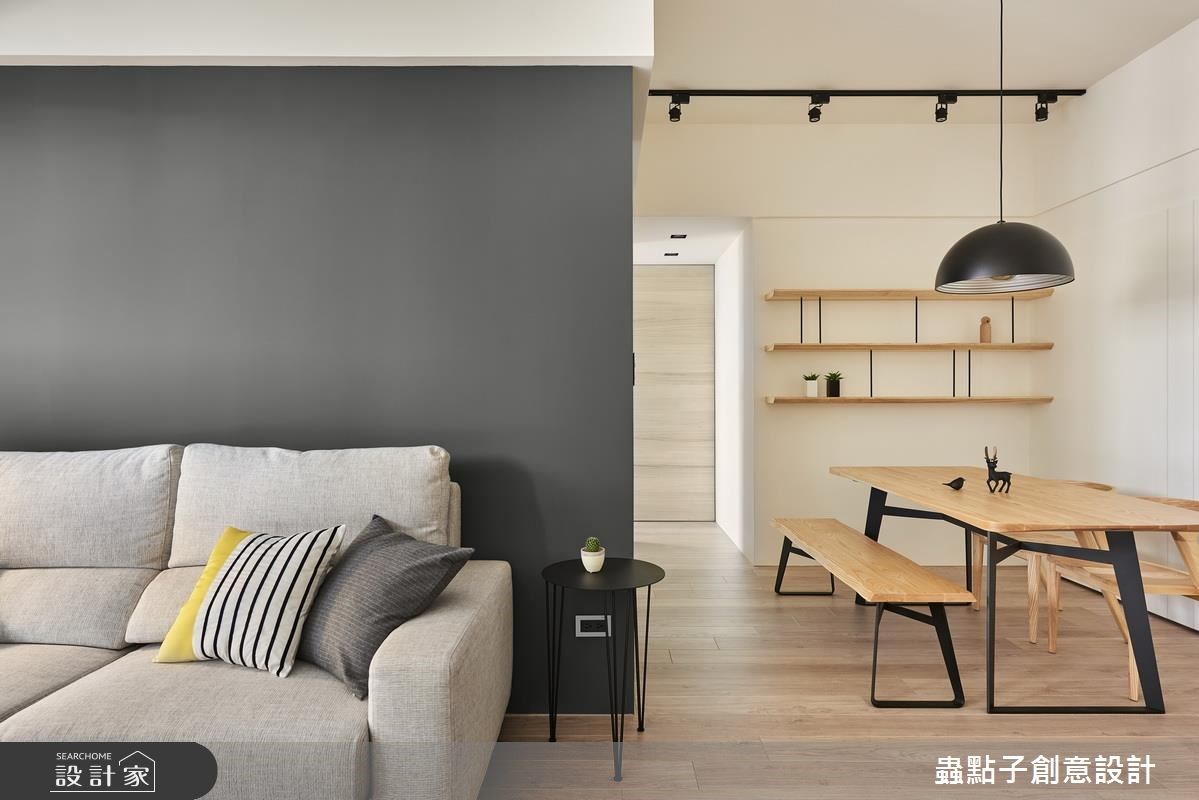 25坪新成屋(5年以下)＿北歐風客廳案例圖片＿蟲點子創意設計＿蟲點子_54之7