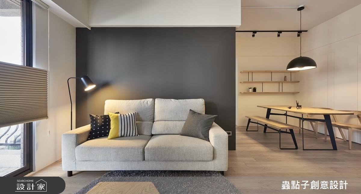 25坪新成屋(5年以下)＿北歐風客廳案例圖片＿蟲點子創意設計＿蟲點子_54之8
